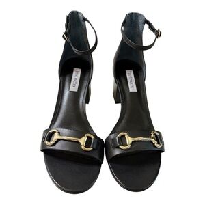 Steve Madden Black Block Heel Sandals – Size 10